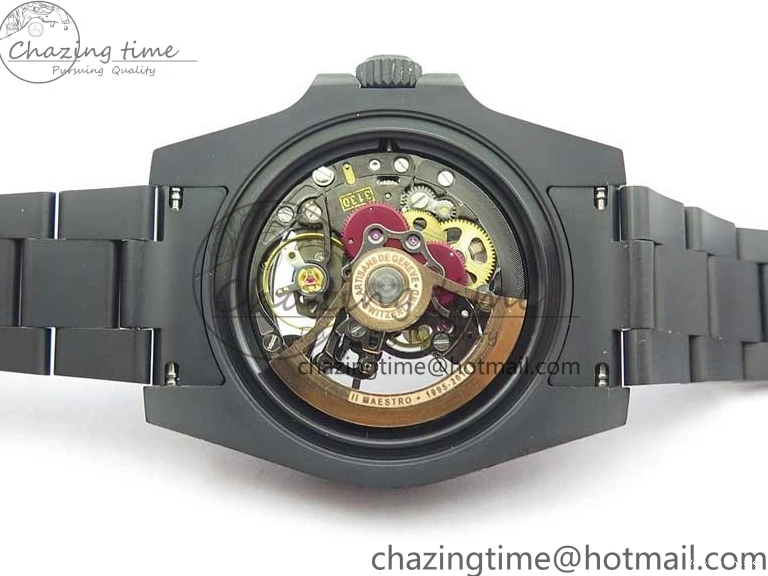 0523 Submariner 116610 Andrea Pirlo DLC ROF Best Edition Carbon Bezel on Skeleton DIal SA QuickDry 2790